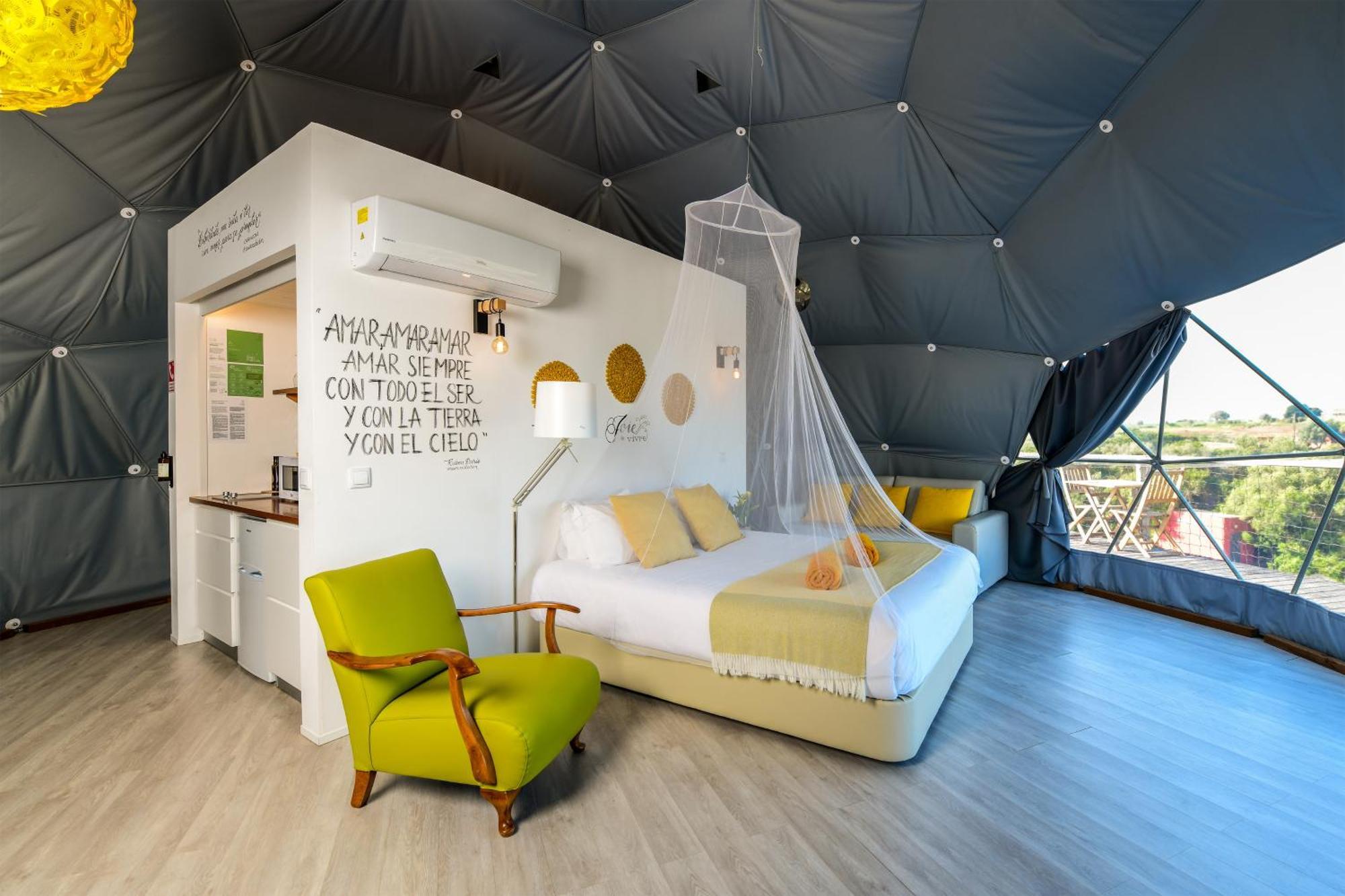Wecamp Reserva Alecrim サンティアゴ・ド・カセーン 部屋 写真